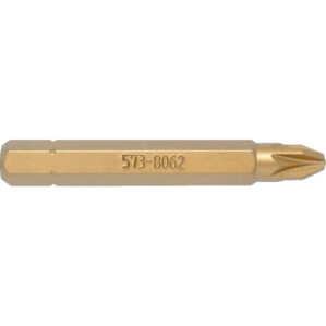 Screwdriver Bit, PZ3, Pozi, 1/4" Hex