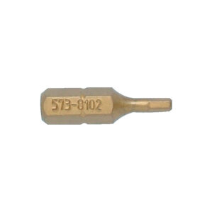 Screwdriver Bit, 2.5mm, Hex, 1/4" Hex