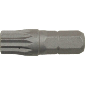 Screwdriver Bit, No.8, Spline, 1/4" Hex