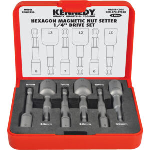 6 Piece Hexagon Screwdriver Bit Set