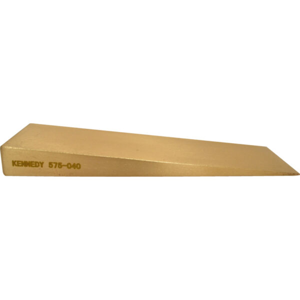 Non-Sparking Hammer Wedge, Beryllium Copper, 200mm x 50mm x 13mm
