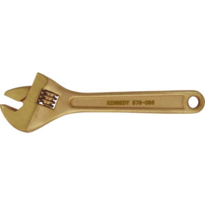 Single End, Non-Sparking Adjustable Spanner, 300mm, Metric