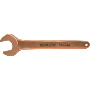 Single End, Non-Sparking Open Ended Spanner, 17mm, Metric