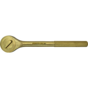 1/2in. Square Drive Non-Sparking Ratchet Handle, 245mm, Aluminium Bronze