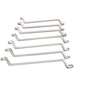Metric, Ring Spanner Set, 6 - 19mm, Set of 7, Chrome Vanadium Steel