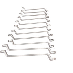 Metric, Ring Spanner Set, 6 - 32mm, Set of 11, Chrome Vanadium Steel