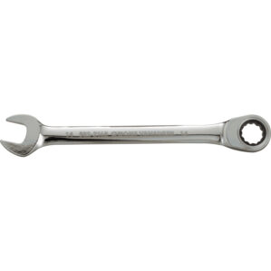 Single End, Ratcheting Combination Spanner, 18mm, Metric