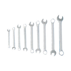 Imperial, Combination Spanner Set, 1/4 - 3/4in., Set of 9, Chrome Vanadium Steel