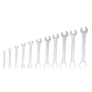 Metric, Open Ended Spanner Set, 6 - 32mm, Set of 11, Chrome Vanadium Steel
