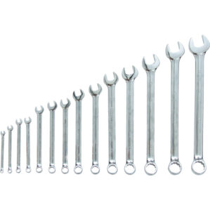 Metric, Combination Spanner Set, 6 - 32mm, Set of 14, Chrome Vanadium Steel