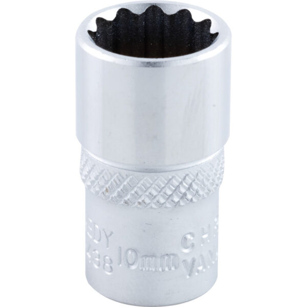 10mm, Metric, Bi-Hexagon Socket, 1/4in. Drive, 12 Point - TPC2000