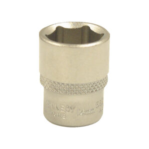14mm, Metric, Hexagon Socket, 1/4in. Drive, 6 Point