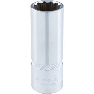 13mm, Metric, Bi-Hexagon Socket, 1/4in. Drive, 12 Point