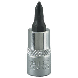 No.1, Metric, Screwdriver Bit Socket, 1/4in. Drive
