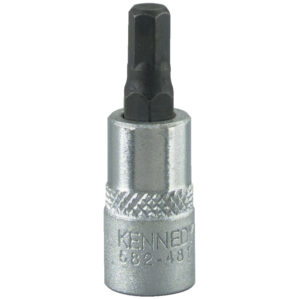 1/4in. Drive, Imperial, Hexagon Bit Socket, 1/4in. Drive, 6 Point