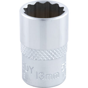 13mm, Metric, Bi-Hexagon Socket, 3/8in. Drive, 12 Point