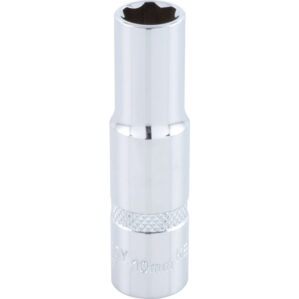 10mm, Metric, KenGrip Socket, 3/8in. Drive, 6 Point
