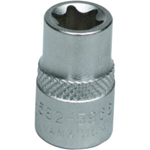 E20mm, Torx, Torx Socket, 1/2in. Drive, 6 Point