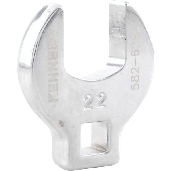 22mm Open End Crowfoot Wrench 3/8" Square Drive