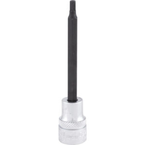 4mm, Metric, Hexagon Bit Socket, 3/8in. Drive, 6 Point