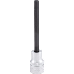 6mm, Metric, Hexagon Bit Socket, 3/8in. Drive, 6 Point