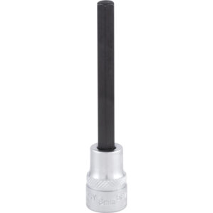 8mm, Metric, Hexagon Bit Socket, 3/8in. Drive, 6 Point