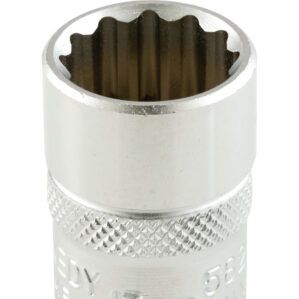 17mm, Metric, Bi-Hexagon Socket, 1/2in. Drive, 12 Point