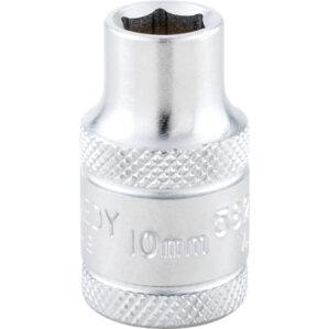 12mm, Metric, Hexagon Socket, 1/2in. Drive, 6 Point