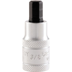 3/8in. Drive, Imperial, Hexagon Bit Socket, 1/2in. Drive
