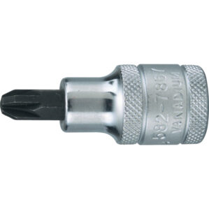 No.4mm, Metric, Screwdriver Bit Socket, 1/2in. Drive