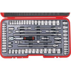 1/2in. Socket Set, Imperial/Metric/Whitworth, Set of 70