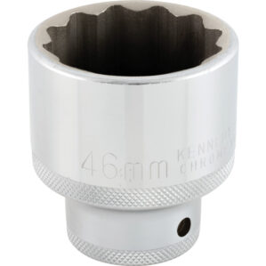 46mm, Metric, Bi-Hexagon Socket, 3/4in. Drive, 12 Point