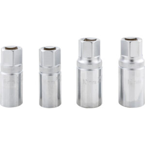 Stud Extractor Set, Drive 1/2in., Chrome Vanadium Steel