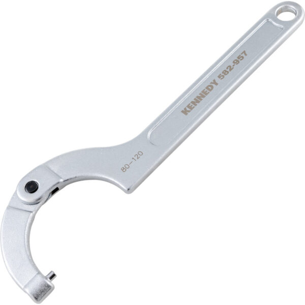 Single End, C Spanner, 120mm, Metric