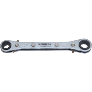 Double End, Ratchet Ring Spanner, 5/8in. x 11/16in.in., Imperial