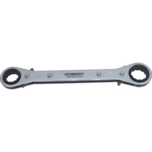 Double End, Ratchet Ring Spanner, 3/4in. x 7/8in.in., Imperial