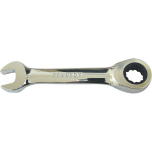 Single End, Ratcheting Combination Spanner, 11/16in., Imperial