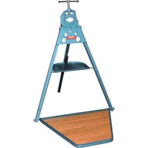 Pipe Vice, 10 to 85mm, Bolt Mount, Fixed Base, Cast Iron