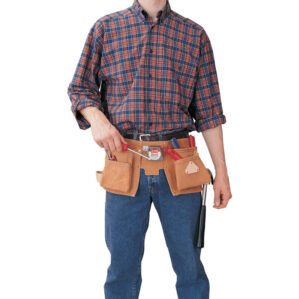 ͧ ͧ
10-POCKET 2-LOOP MEDIUM TOOL &NAIL POUCH