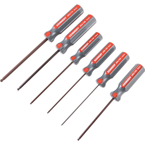 6 Piece Metric Hex Key Set L-Wrench