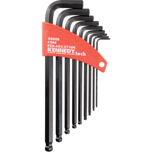 9 Piece Imperial Hex Key Set L-Wrench