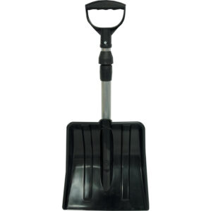 Telescopic Snow Shovel, Impact Resistant ABS Plastic, Aluminium D-Grip Handle, 840mm