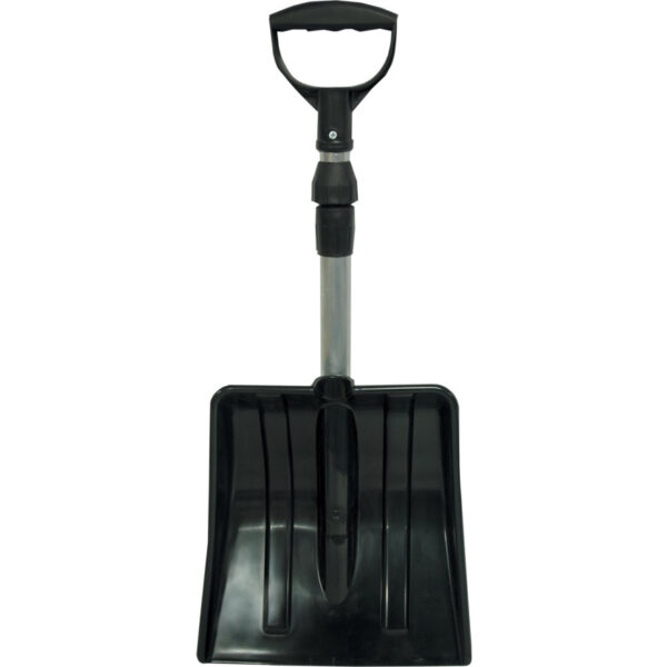 Telescopic Snow Shovel, Impact Resistant ABS Plastic, Aluminium D-Grip Handle, 840mm