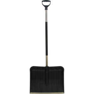 Impact Resistant ABS Plastic/Metal Wear Strip, Snow Shovel, Aluminium Handle D-Grip, 1300mm