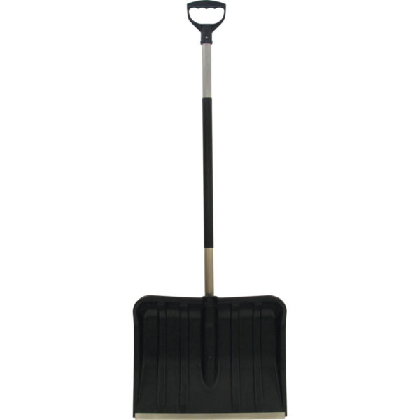Impact Resistant ABS Plastic/Metal Wear Strip, Snow Shovel, Aluminium Handle D-Grip, 1300mm