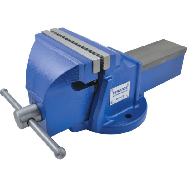 Bench Vice, 150mm, Bolt Mount, Fixed Base, Cast Iron