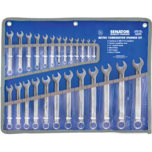 Metric, Combination Spanner Set, 6 - 32mm, Set of 25, Chrome Vanadium Steel