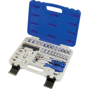1/4in. Socket Set, Imperial/Metric, Set of 41
