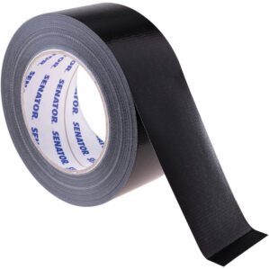 Black Polycloth Tape - 50mm x 50m