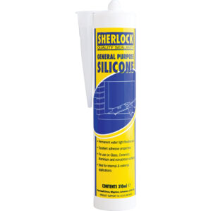 Clear Silicone Sealant Cartridge 310ml